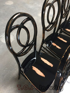 Đám Cưới Stackable Antique Trắng Song Ngư Ghế - Product Image 5