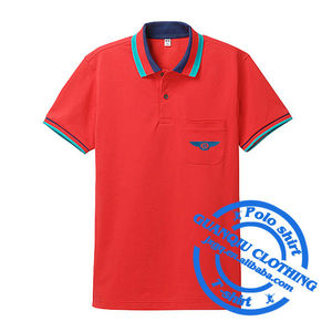 fabricante de ropa en China granel al por mayor de 60% algodón 40% poliéster camisa de polo de encargo - Product Image 2
