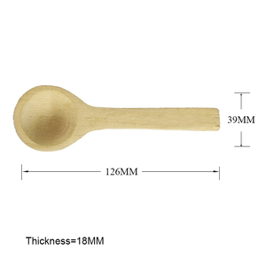 Cuchara medidora de madera, barata, venta al por mayor - Product Image 2