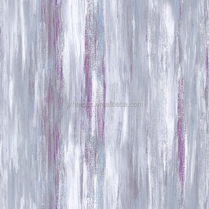 <span class=keywords><strong>Papier</strong></span> <span class=keywords><strong>peint</strong></span> PVC pour chambre à coucher, style <span class=keywords><strong>peinture</strong></span> à l'huile à rayures verticales abstraites - Product Image 3