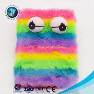 Pluche Kat Boek Cover Oefenboek Kinderen School Supply Promotie Kids Notebook - Product Image 5