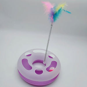 Penjualan laris piring hiburan mainan interaktif kucing gaya segitiga - Product Image 4