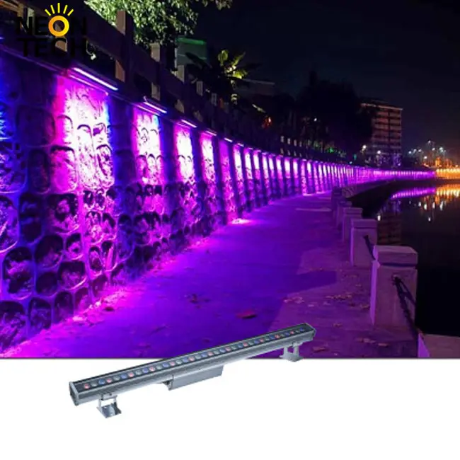 CE RoHs Phê Duyệt Ip65 Rgb Dmx 512 Bên Trong Điều Khiển Led Thay Đổi Màu Tường Máy Giặt