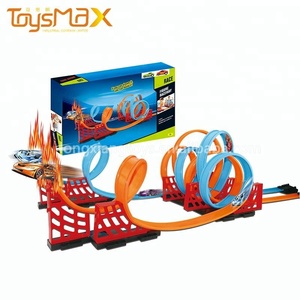 Toysmax L'assemblée Pull Back Voitures <span class=keywords><strong>Hot</strong></span> <span class=keywords><strong>Wheels</strong></span> Magique <span class=keywords><strong>Piste</strong></span> <span class=keywords><strong>de</strong></span> <span class=keywords><strong>Course</strong></span> Pour Les Enfants - Product Image 1