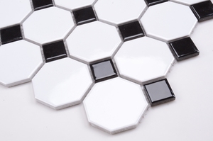 Grand octogone <span class=keywords><strong>salle</strong></span> <span class=keywords><strong>de</strong></span> bains carrelage mosaïque - Product Image 6