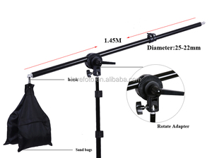 Lovephoto Photo Studio Overhead Boom Arm Top <strong>Light</strong> Stand With Grip Head for <strong>Softbox</strong> <strong>Light</strong> - Product Image 2