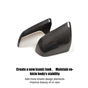 Coque de rétroviseur en fibre de carbone pour Ford Mustang GT Coupé 2 portes 15-17 - Product Image 4