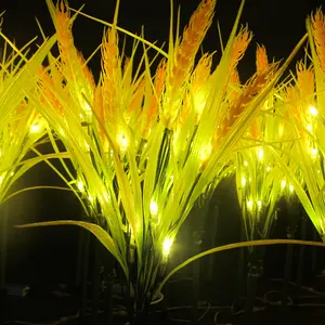 New trend outdoor decoration lights LED wheat lights for garden