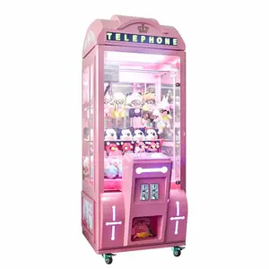 Machine de jeu mécanique fabriquée en Chine pour centre commercial cabine téléphonique grue à griffes