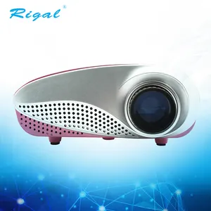 2019 Mini Model Telefoon Projector Met Wifi, Android Led Lamp Roze Projector