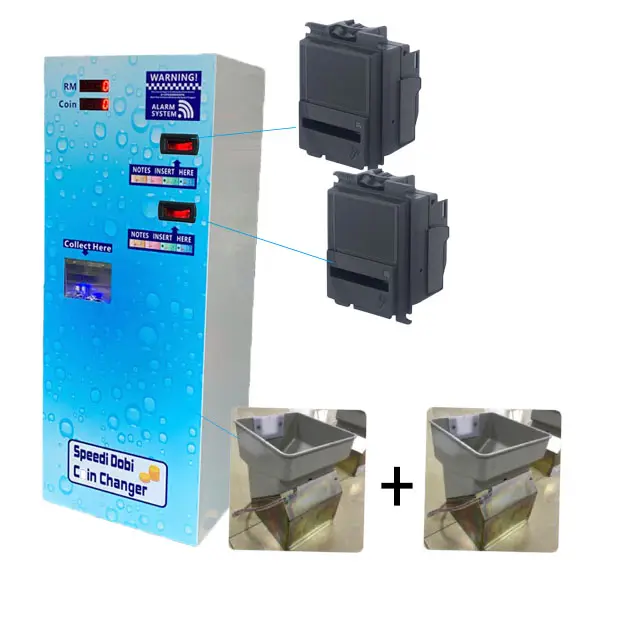 Distributeur de liquide automatique avec totem ec101, machine à provisions automatique avec jeton de monnaie