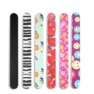 Custom Printed Emery Boards Disposable Round Nail File