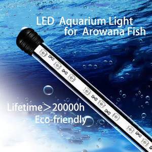 18-138CM Lampu Tangki Ikan <span class=keywords><strong>LED</strong></span> RGB Putih Biru Bar Lampu Submersible Lampu Tabung - Product Image 5