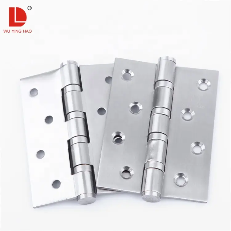 WUYINGHAO उच्च गुणवत्ता 4 इंच साटन रंग हैवी ड्यूटी धातु स्टेनलेस स्टील दरवाजा काज