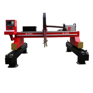 Gantry CNC Plasma Cutting Mesin EHNC-2500G 2019 Baru Model Desain