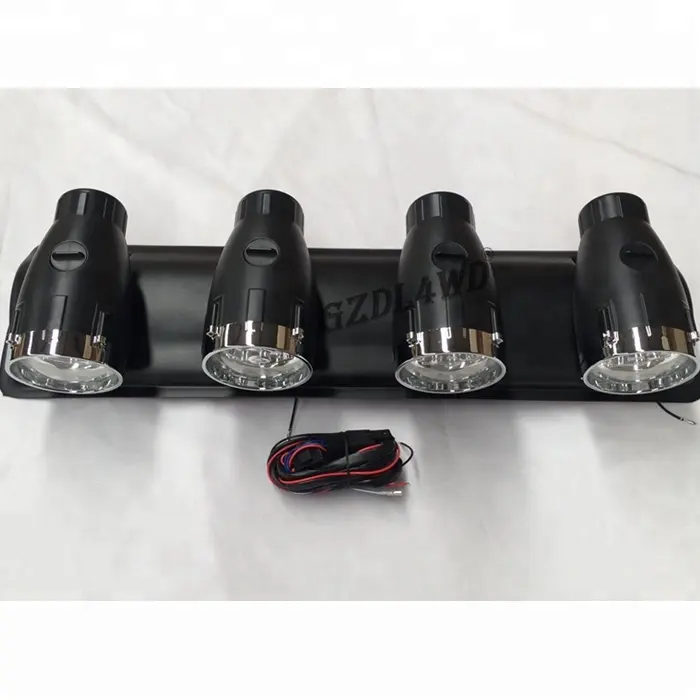 Accessoires de toit pour voiture, 12v, 55w, 4wd, 2 pièces