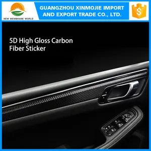 Großhandel Gute Qualität Car Wrapping Film 3D/4D/5D Carbon Fiber Vinyl Aufkleber/auto dekoration film