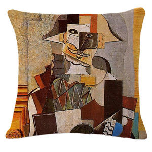 <span class=keywords><strong>Housse</strong></span> de coussin en velours de coton imprimé floral Boho 45cm tissé <span class=keywords><strong>housse</strong></span> de coussin à glissière maison hôtel siège élégant cadeau imprimé <span class=keywords><strong>lin</strong></span> jeter taie d'oreiller - Product Image 4