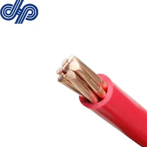 450/750 V Tunggal Core 16mm2 Kabel Tembaga Konduktor PVC Isolasi Kawat Bumi