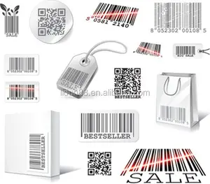 2015 Hot Lijm Barcode Papieren Label Voor Printer