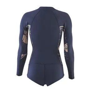 Diving Suit Wetsuit Custom Women Short Wetsuits With Chest Zipper Surfing Neoprene Sexy Front Zip Wetsuit Diving Wet Suit For Men