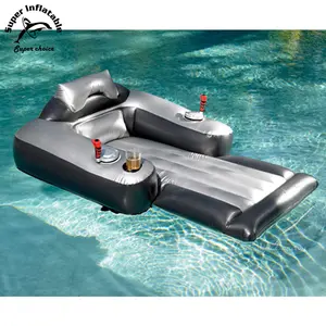 Elektrischer Wasser aufblasbarer schwimmender Liegestuhl Motorisierter Lounges essel mit Motor pools pielzeug für Erwachsene