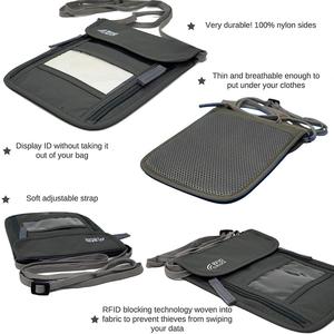 Ví Đựng Hộ Chiếu Du Lịch Gia Đình Ví Phụ Kiện Du Lịch Ví Chặn Cổ <span class=keywords><strong>RFID</strong></span> - Product Image 3