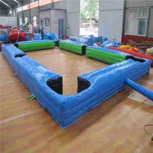 New foreign kids Inflatable footpool games play snooker table