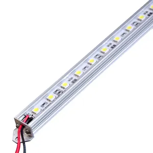 5050 Lampu Bar Led Batang Strip Led dengan Profil Aluminium, DC12V, IP67 dan Warna Putih CE ROHS