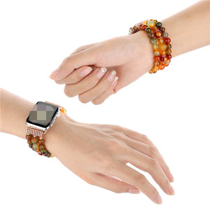 Alta calidad reloj correas para iwach con adaptadores, colorido de lujo ágata <span class=keywords><strong>correa</strong></span> para <span class=keywords><strong>correa</strong></span> de reloj de <span class=keywords><strong>Apple</strong></span> - Product Image 5