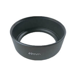 Massa Universal CNC en alliage d'aluminium 49mm pare-soleil en métal accessoires pour appareil photo numérique pour Canon pour Nikon pour <span class=keywords><strong>Sony</strong></span> - Product Image 1