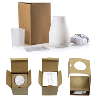 Diffuseur d'huiles essentielles ultrasonique mini 100ml en PP de haute qualité avec lampe LED 7 couleurs