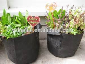 Kailai <span class=keywords><strong>2</strong></span> galón mini no tejida tela no-tejida negro crecer/bolsa de la planta en la venta al por mayor - Product Image 2