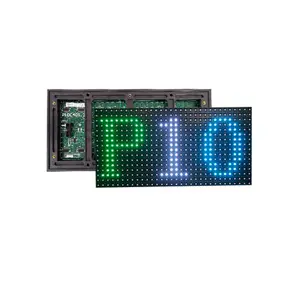 Módulo led p10, módulos led cor única verde azul branco amarelo p10