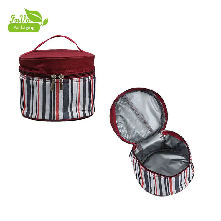 Wholesale Fashionable 600D 6 Pack Cans Lunch Tote Insulated Cooler Bag Thermal Bag