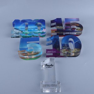 Clear Acryl Stempelen Blok Acryl Stempel Blok Logo Blok - Product Image 5