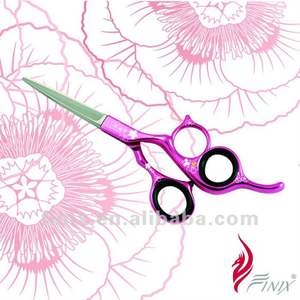 Beauty-tijeras para cortar el pelo, agarre de aluminio, estilo Sakura, Engranving - Product Image 1