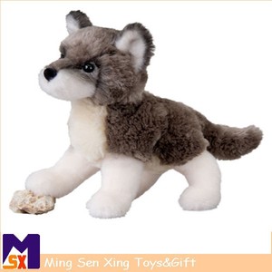 super jolie peluche jouet <span class=keywords><strong>animal</strong></span> en peluche loup mignon bébé <span class=keywords><strong>mou</strong></span> - Product Image 1