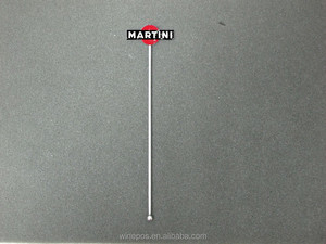 FEESMIIAM St. Germain <b>Metal</b> Cocktail Stirrers Brass-Plated 200mm Luxury Reusable for Party Cocktails - Product Image 4
