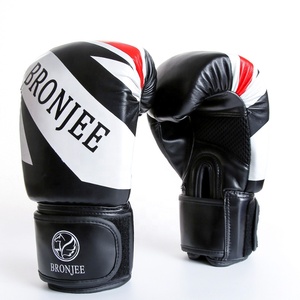 Gants de protection professionnels personnalisés, boxe, 8oz, 10oz, 12oz, 14oz, 16oz, vente en gros, 2019 - Product Image 1