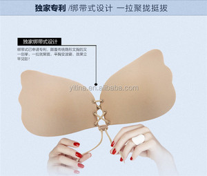 Nóng bán Tốt dính Lala Nữ Thần Backless Push up Vô Hình Silicone Free <span class=keywords><strong>Bra</strong></span> - Product Image 2