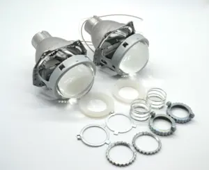 Retrofit lâmpada de farol automotivo, 3.0 polegadas, bixenon, d2h, d2s, para hella 3r, h1, h4, h7, 9005, lentes de projetor