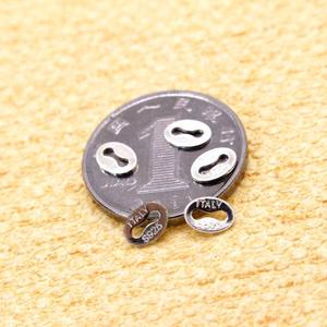 Groothandel <span class=keywords><strong>925</strong></span> Stempel <span class=keywords><strong>Sterling</strong></span> Zilveren Accessoire Ovaal Stuk Voor Sieraden Maken - Product Image 4