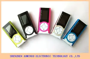 Heißer Verkauf 4 in 1 LED-Licht MP3-Player Mini MP3-Player mit LCD-Bildschirm
