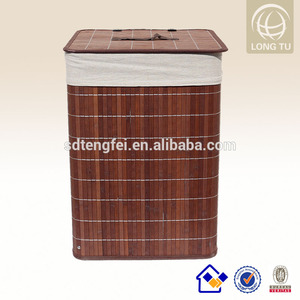Nouveau design et de couleur nature 2014 pliant. bambou, moindre panier pour <span class=keywords><strong>le</strong></span> paquet cadeau - Product Image 1