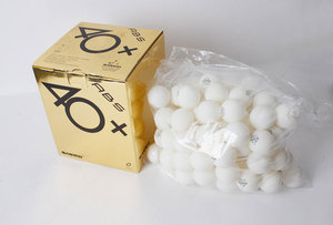 Sanwei 1 Ster D40 + Seamed Nieuwe Materiaal Abs Tafeltennis Bal Training Pingpong Bal