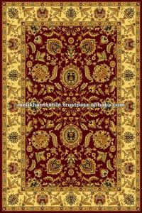 Alfombra Persa Hecha a Mano de Color Rojo - Product Image 2