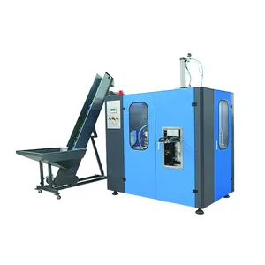 Plastic bottle blow molding machines