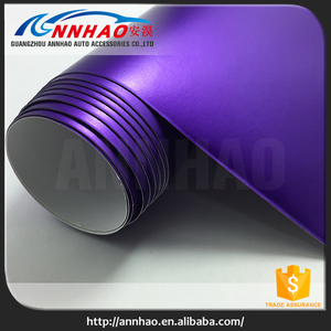 PVC Materail 1.52*20 m Air <span class=keywords><strong>Canal</strong></span> Rose Rouge Voiture Vinyle Film Métallique - Product Image 5