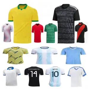 2019コパアメリカサッカージャージーアルゼンチンブラジルメキシコホームアウェイサッカーシャツ